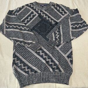 Vintage  Aspetuck Trading Co Men's Crew Neck Sweater
